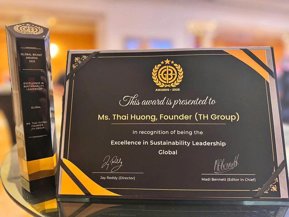 TH Group founder honoured at Global Brand Awards 2025